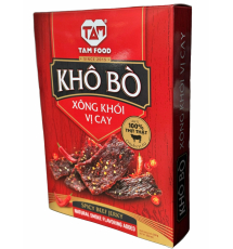 Khô bò TAM FOOD Xông khói Vị Cay 250g