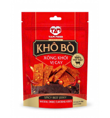Khô Bò Xông Khói TAM FOOD Vị Cay 40g