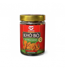Khô bò TAM FOOD vị Tiêu xanh 170g