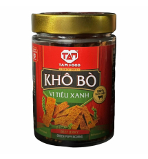 Khô bò TAM FOOD vị Tiêu xanh 170g